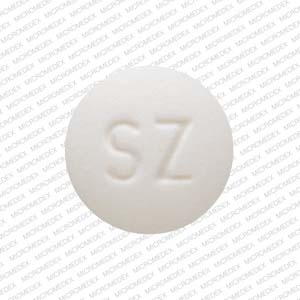 Pill SZ 142 White Round is Guanfacine Hydrochloride Extended-Release