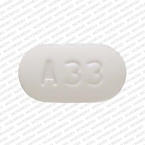 Armodafinil 250 mg M A33 Back