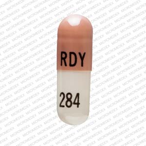 Fluoxetine hydrochloride delayed release (once-weekly) 90 mg RDY 284