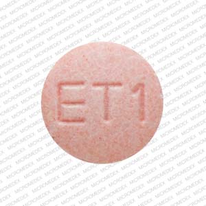 Meclizine hydrochloride (chewable) 25 mg ET1 Front