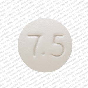 Darifenacin hydrobromide extended release 7.5 mg DF 7.5 Back