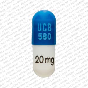 Metadate CD 20 mg UCB 580 20 mg