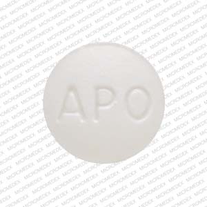 Modafinil 100 mg APO MOD 100 Back