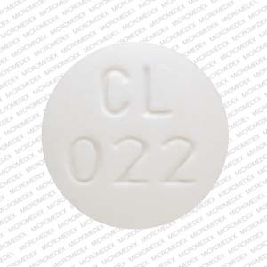 Carisoprodol 350 mg CL 022 Front