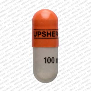 Topiramate extended-release 100 mg UPSHER-SMITH 100 mg Front