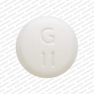 Metformin hydrochloride 850 mg G 11 Front