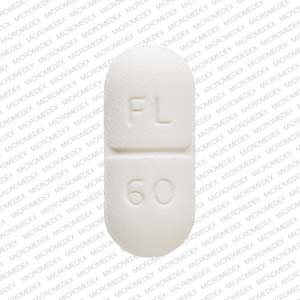 Fluoxetine hydrochloride 60 mg FL 60 Front