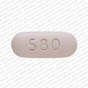 Lamotrigine extended-release 300 mg Logo (Actavis) 580 Front