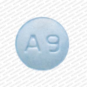 Amlodipine besylate 5 mg M A9 Back