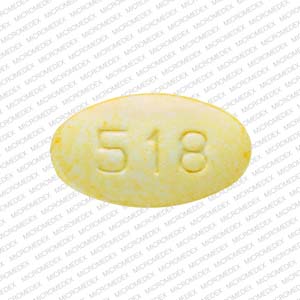 Carbidopa and levodopa 25 mg / 100 mg 518 Front