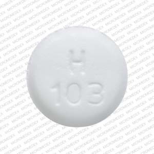 Metformin hydrochloride 850 mg H 103 Front