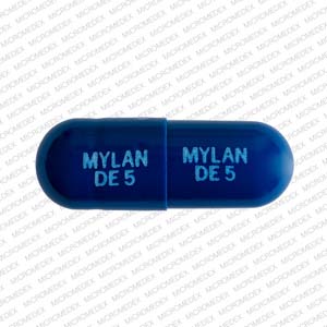 Dexmethylphenidate hydrochloride extended-release 5 mg MYLAN DE 5 MYLAN DE 5