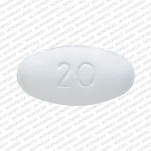 Atorvastatin calcium 20 mg PD 156 20 Back