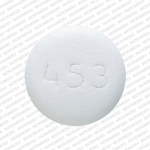 Lamotrigine extended-release 200 mg Logo (Actavis) 453 Back