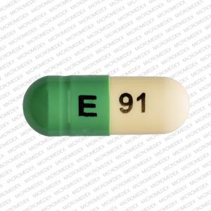 Fluoxetine hydrochloride 20 mg E 91