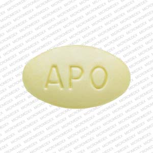 Hydrochlorothiazide and triamterene 50 mg / 75 mg APO 75 50 Back