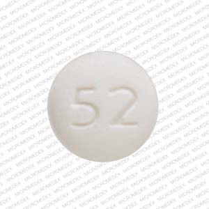 Benazepril hydrochloride 10 mg A 52 Front