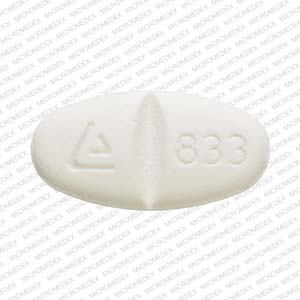 Metoprolol succinate extended-release 200 mg Logo 833 Front