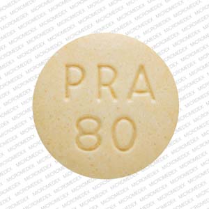 Pravastatin sodium 80 mg APO PRA 80 Back