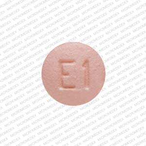 Pill E1 Pink Round is Elinest