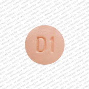 Pill D1 Peach Round is Dasetta 7/7/7