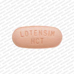 Benazepril hydrochloride and hydrochlorothiazide 10 mg / 12.5 mg LOTENSIN HCT 452 452 Front