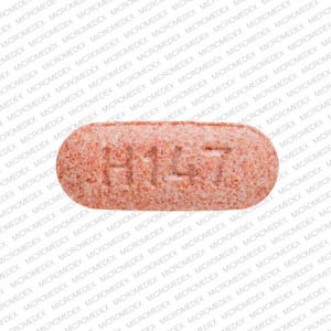 Pill H147 Pink Capsule-shape is Lisinopril