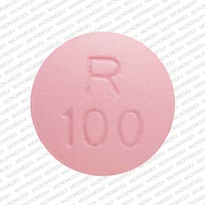 Metoprolol tartrate 100 mg R 100 Front