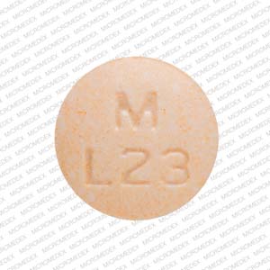 Lisinopril 5 mg M L23 Front