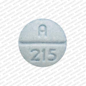 Oxycodone hydrochloride 30 mg A 215 Front