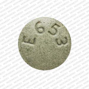 Morphine sulfate extended-release 30 mg E653 30 Front