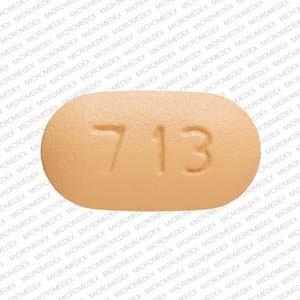 Paroxetine hydrochloride 40 mg HH 713 Front