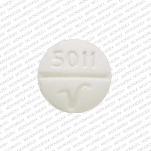Phenobarbital 16.2 mg 5011 V Front