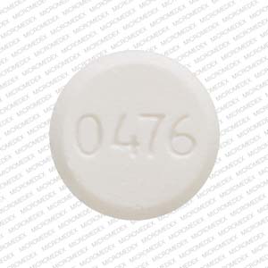 Pill 0476 White Round is Glycopyrrolate