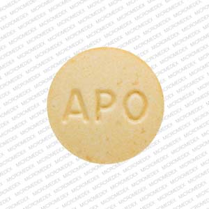 Aripiprazole 15 mg APO ARI 15 Back