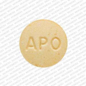 Aripiprazole 15 mg APO ARI 15 Back