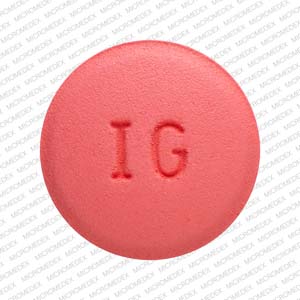 Pill IG 486 Pink Round is Bupropion Hydrochloride Extended-Release (SR)