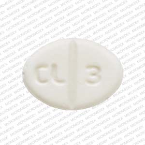 Pramipexole dihydrochloride 0.25 mg CL 3 Front