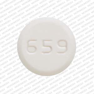 Pyridostigmine bromide 60 mg 659 Front