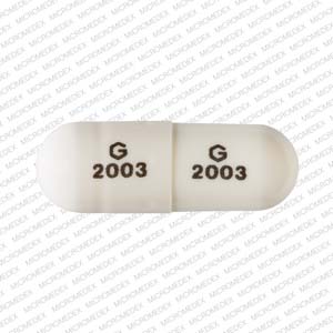 Ziprasidone hydrochloride 60 mg G 2003 G 2003