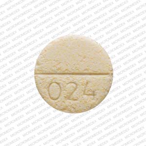 Alprazolam (orally disintegrating) 1 mg Logo (Actavis) 024 Back