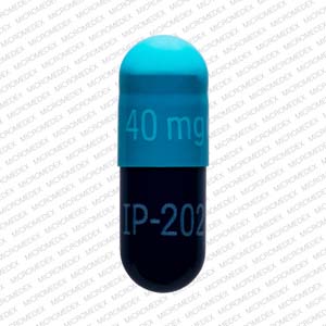 Tivorbex 40 mg IP 202 40 mg