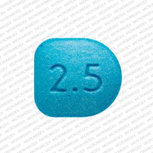 Focalin 2.5 mg D 2.5 Back