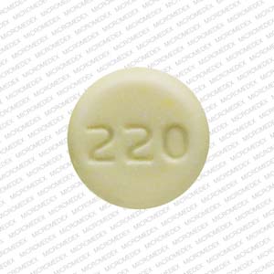 Norethindrone 0.35 mg 220 Front