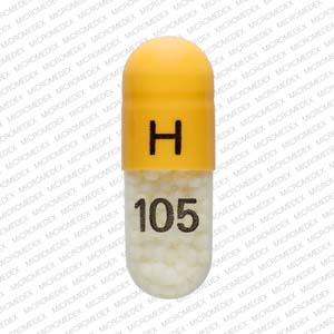 Indomethacin extended-release 75 mg H 105