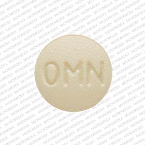 Pill OMN 25 White Round is Topamax