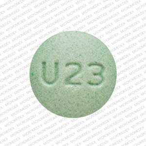 Oxycodone hydrochloride 15 mg U23 Front