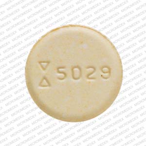 Cetirizine and pseudoephedrine extended release 5 mg / 120 mg Logo 5029 5/120 Front