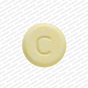 Pill C 51 Yellow Round is Olanzapine (Orally Disintegrating)