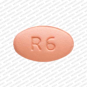 Rosuvastatin calcium 40 mg H R6 Back